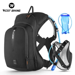 WEST BIKING 10L Bicycle Bags Ergonomic Adjustable Portable MTB Cycling Water Bag Climbing Pouch Outdoor Sport Hydration Backpack