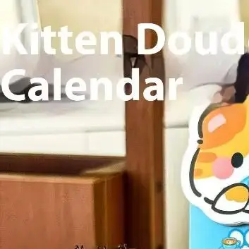 2026 Anno Cartoon Cat Desktop Mini Calendario da tavolo Orologio nel programma Studente Ricompense Regali creativi Giugno 2025-Decembre 2026