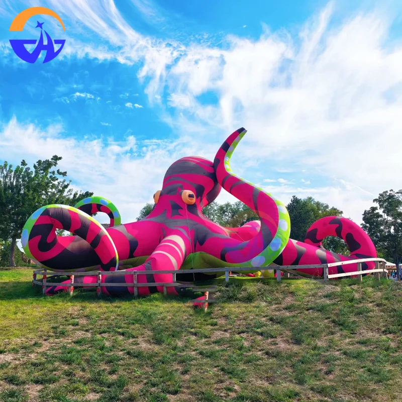 

Large Inflatable Octopus Model Outdoor Decorative Prop for Amusement Parks, Parks Scenic Spots