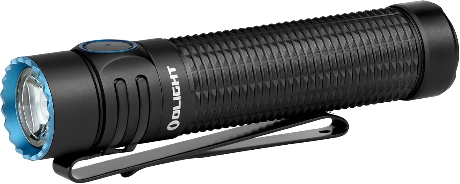 MCC3 Charger, 1750 Lumens Powerful EDC Flashlights for Camping, Emergency and Outdoor (Black)