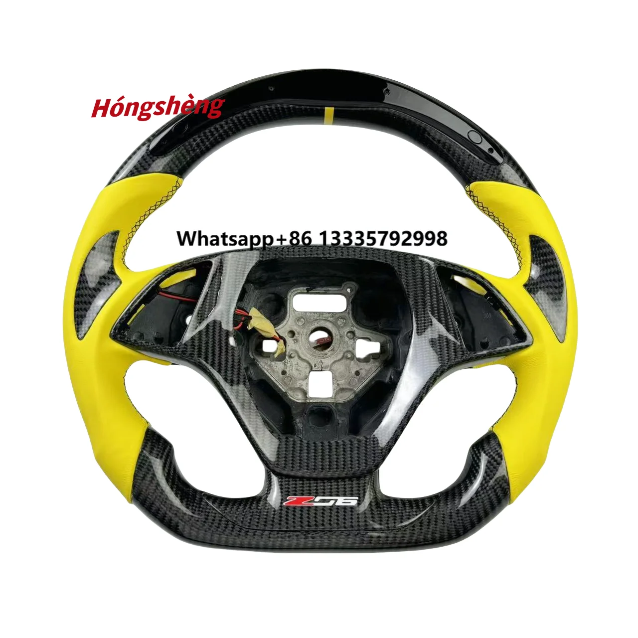 

High-End Custom LED Carbon Fiber Steering Wheel for Chevrolet Corvette C7 and Camaro Premium Automotive Interior Accessory