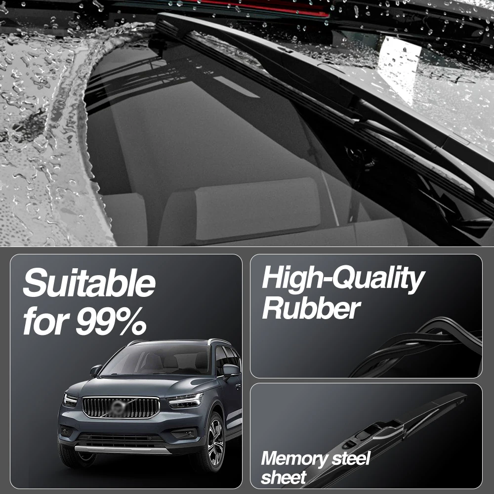 13인치 후면 유리창 와이퍼 블레이드 피아트 판다 169 2003-2012 2004 2005 2006 2007 2008 2009 자동차 액세서리