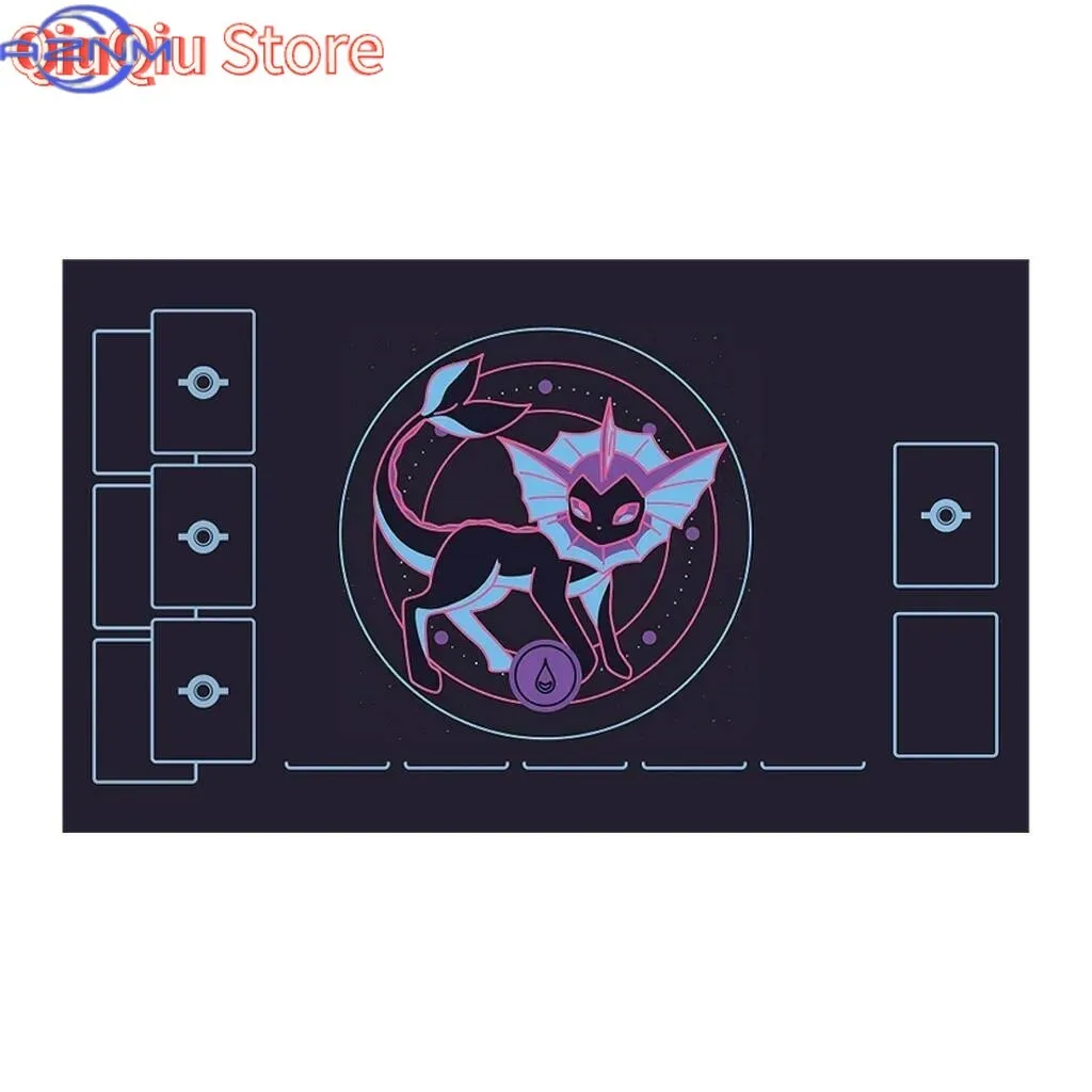 9 Models  Diy Pokemon Play Mat - Umbreon Sylveon Espeon Battle Card Mat Self Made Non-slip Rubber PTCG Battle Mat