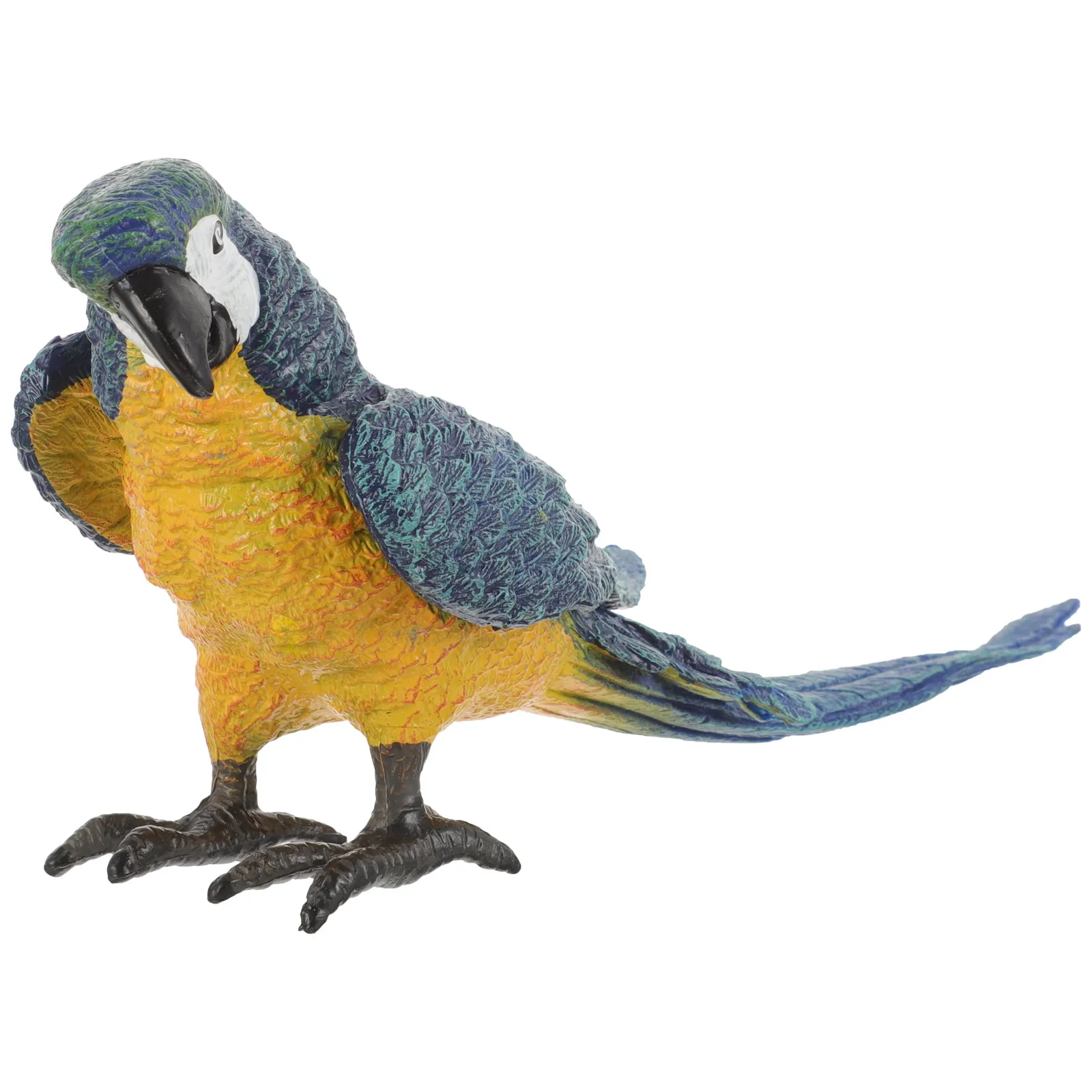 

Premium Plastic Lifelike Parrot Ornament for Garden Yard Balcony Outdoor Decoration Realistic Bird Statue Scene Layout Prop