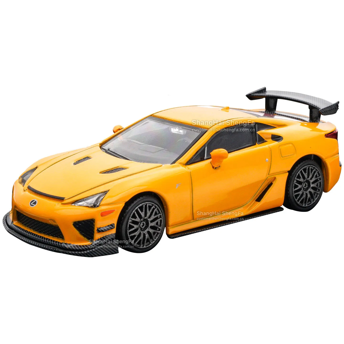 Dct 1:64 Lexus Lfa Nürburgring Edition Simulation Alloy Car Model
