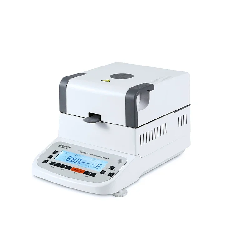 High precision  120g 0.001g hdpe halogen moisture analyzer moisture balance for plastic granules