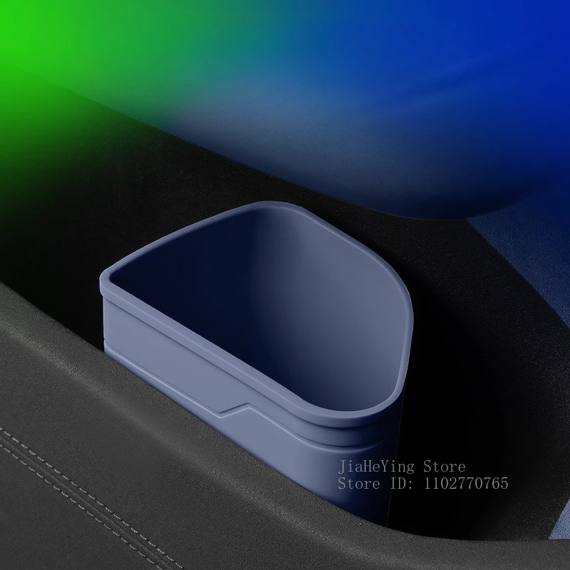 

Для выравнивания Leopard Titanium 7-дверный мусорный бак, слот для двери автомобиля, силиконовое ведро для хранения мусора, аксессуары