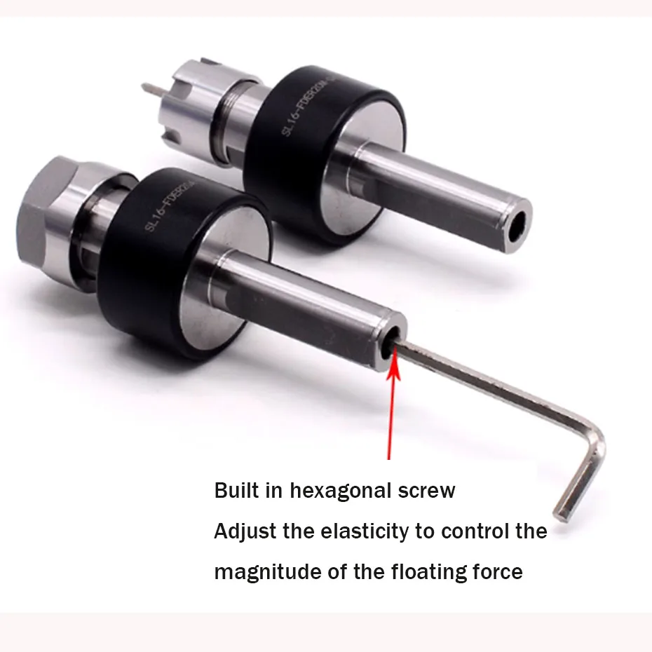 Radial floating reamer handle machining center lathe automatic centering floating reamer handle 360 degree floating handle
