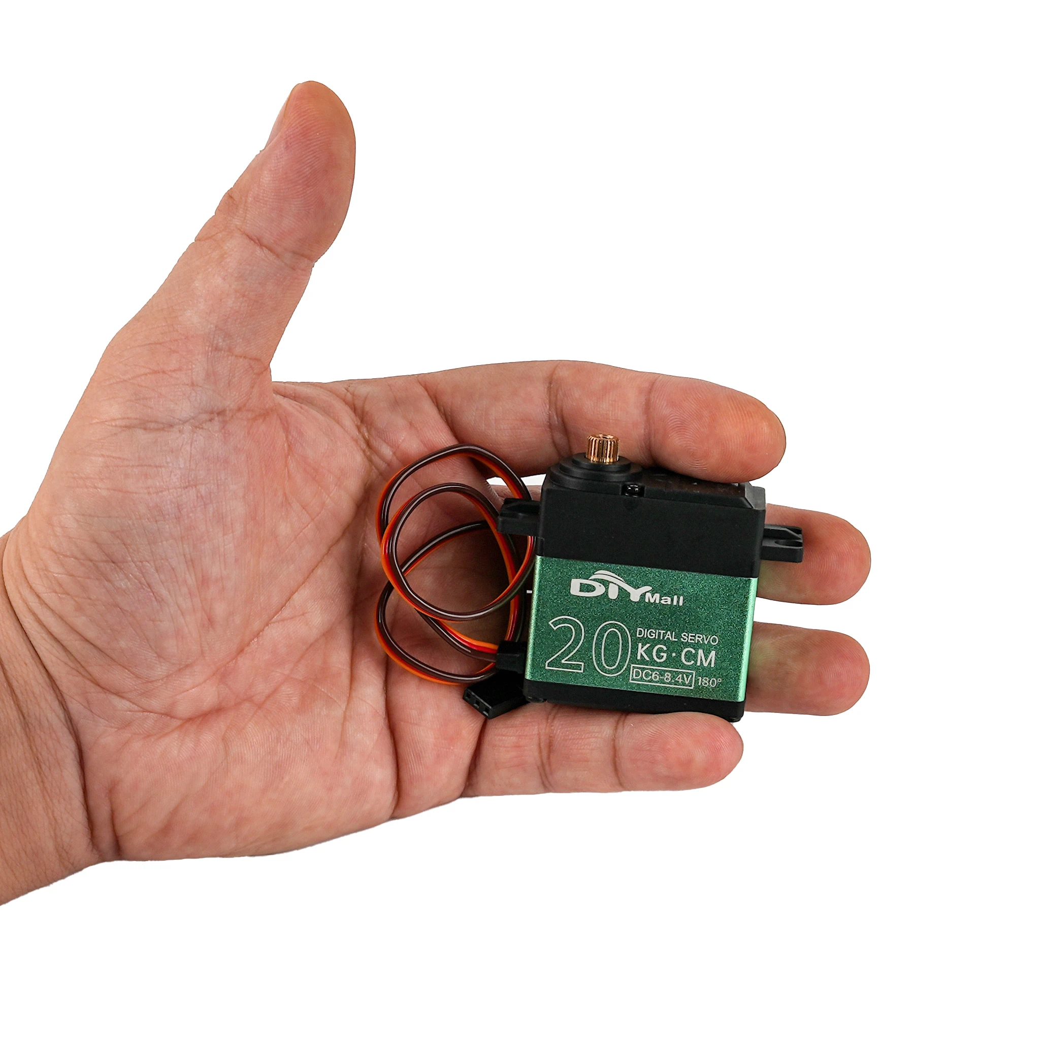 TD-8820MG 20kg.cm Digitale Servo 4.8-8.4V Motor Metal Gear Hoog Koppel 90/180/270/360 Graden RC Servo voor Robot Auto Vliegtuigen DIY