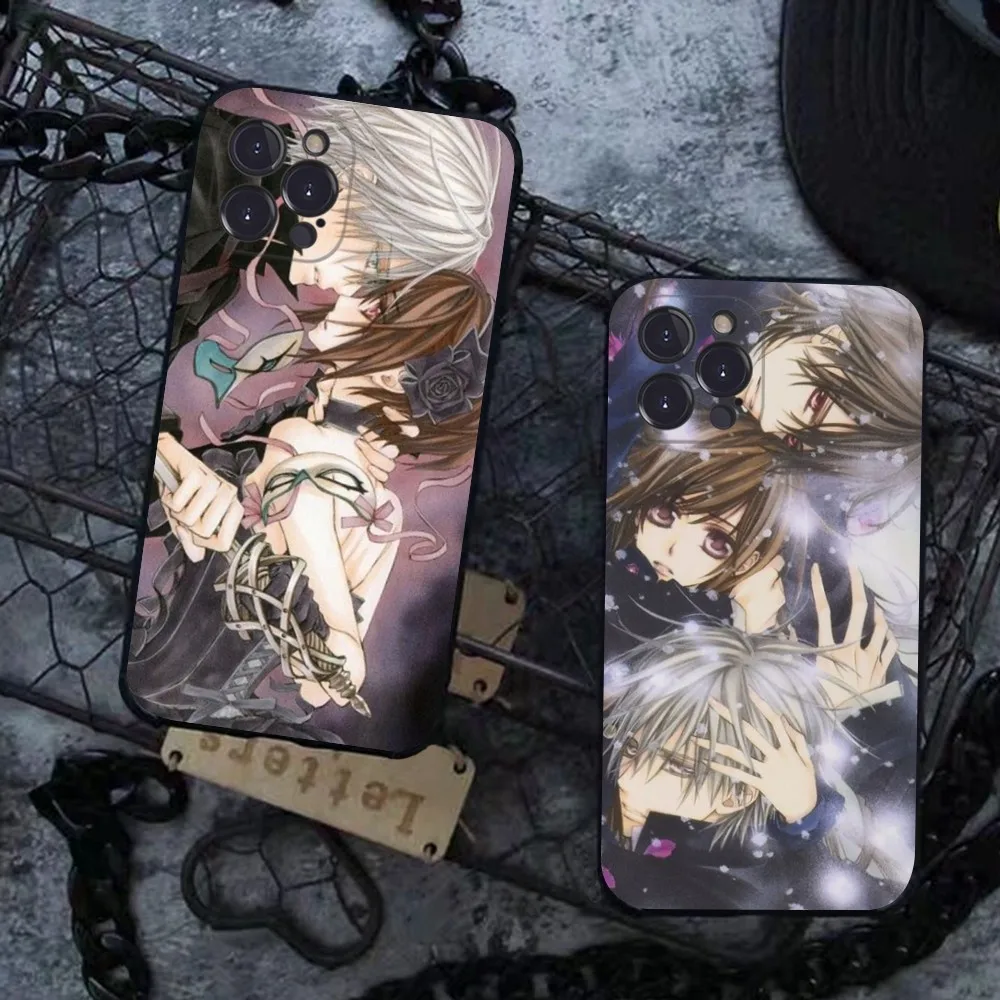 

Vampire Knight Phone Case Silicone Soft For iphone 15 14 13 12 11 Pro Mini XS MAX 8 7 6 Plus X 2020 XR Shell