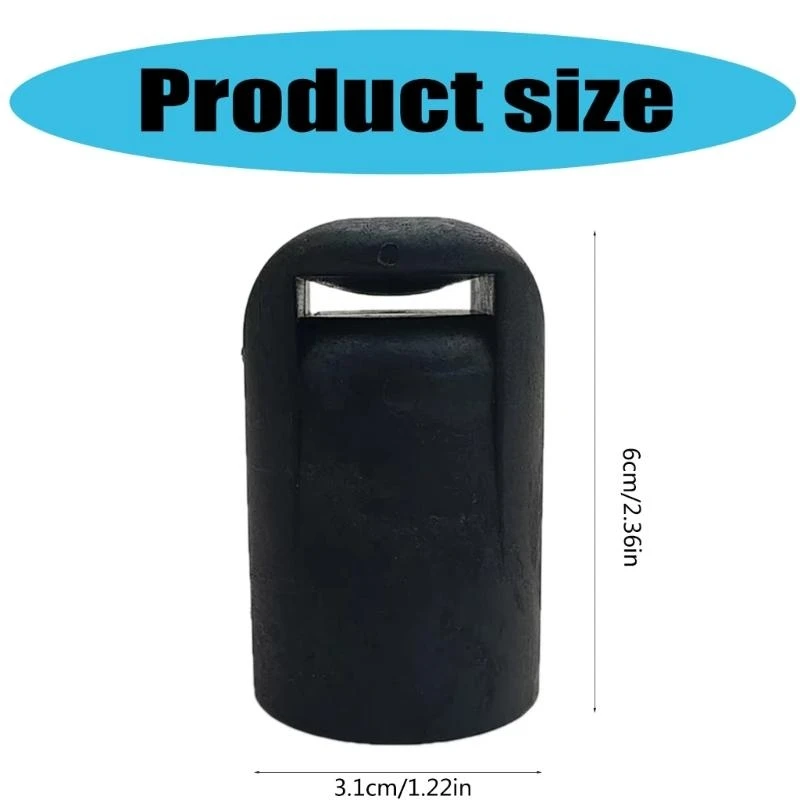 Windsurf로드 상단 캡 캡스 윈드 서프로드 탑 엔드 캡 부품 블랙 캐노피 상단 캡