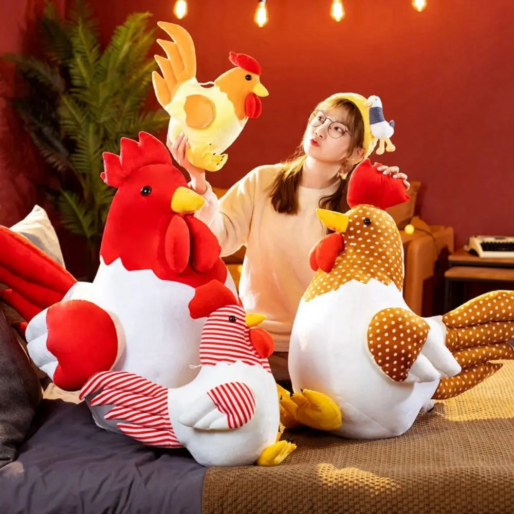 

Home Decoration Realistic Chicken Chicken Plush Toy Stuffed Soft Chick Soft Pillow Cute Cartoon Chick Stuffed Dolls Room Decor