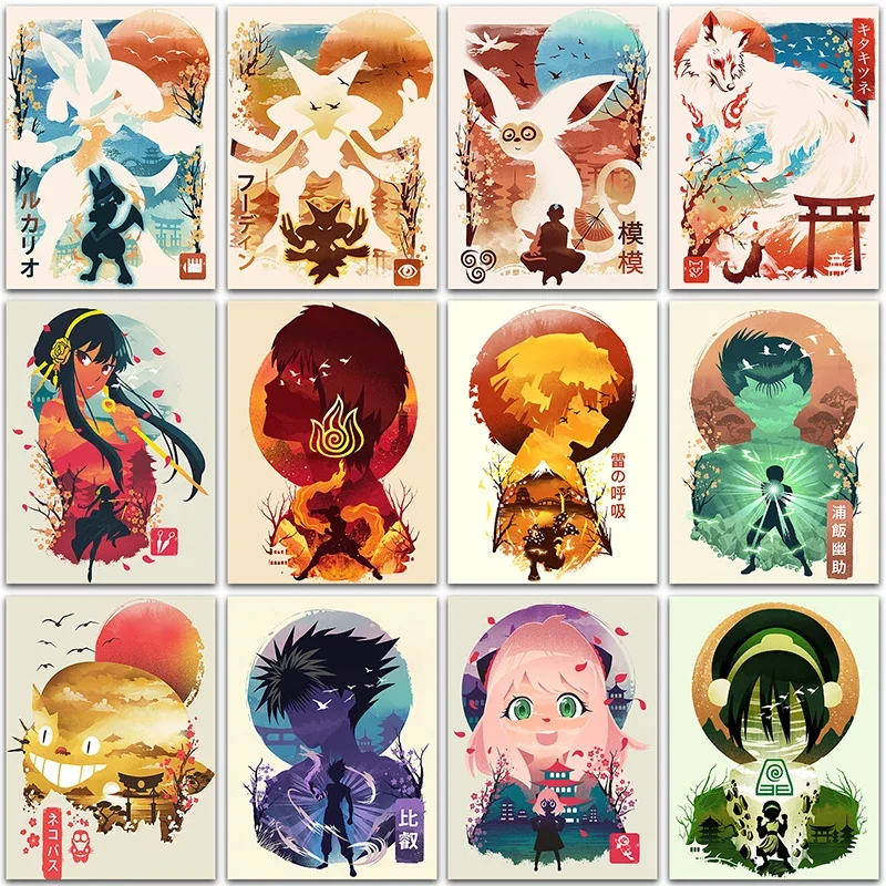 Disney japonés Anime diamante peinture Pokemon une pièce dessin animé décor à la maison plein carré et rond bordado mosaico po