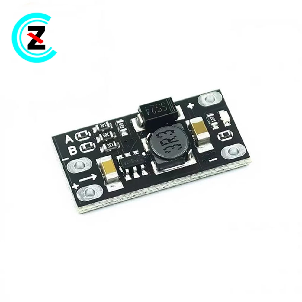 Módulo Mini DC-DC Boost, 3.7V a 12V, Suporta 5V, 8V, Saída 9V, Bateria de lítio