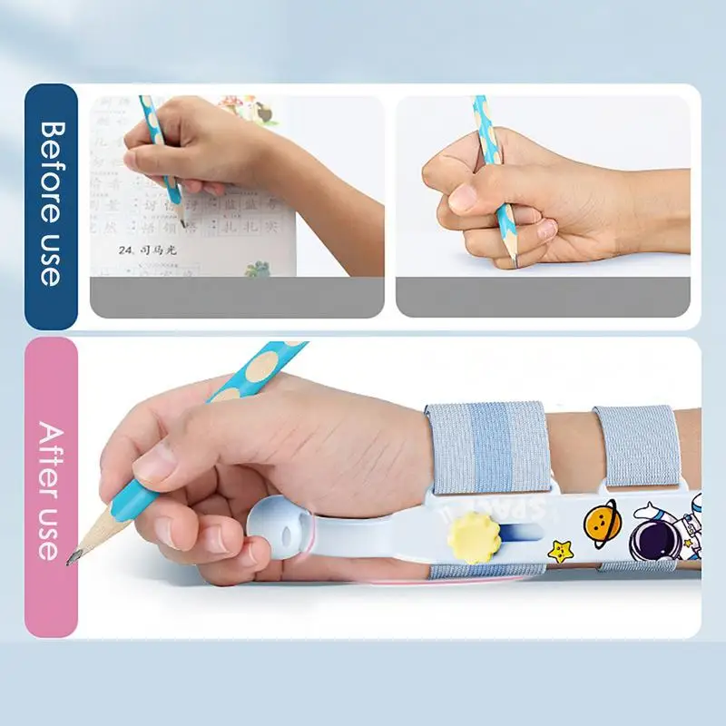 مقابض أقلام رصاص للأطفال بخط اليد قابلة للتعديل، مقابض إصبع مريحة للكتابة اليدوية، حامل أقلام رصاص للأطفال الصغار