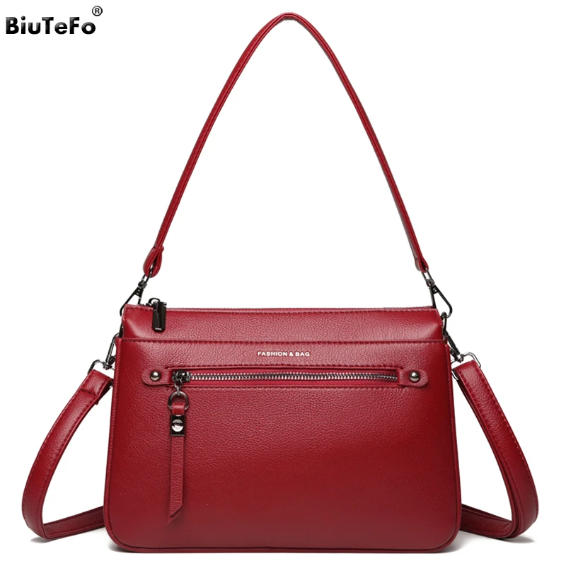 

Модные женские сумки-клатчи с несколькими карманами, новые элегантные сумки через плечо из искусственной кожи, дизайнерские кошельки.