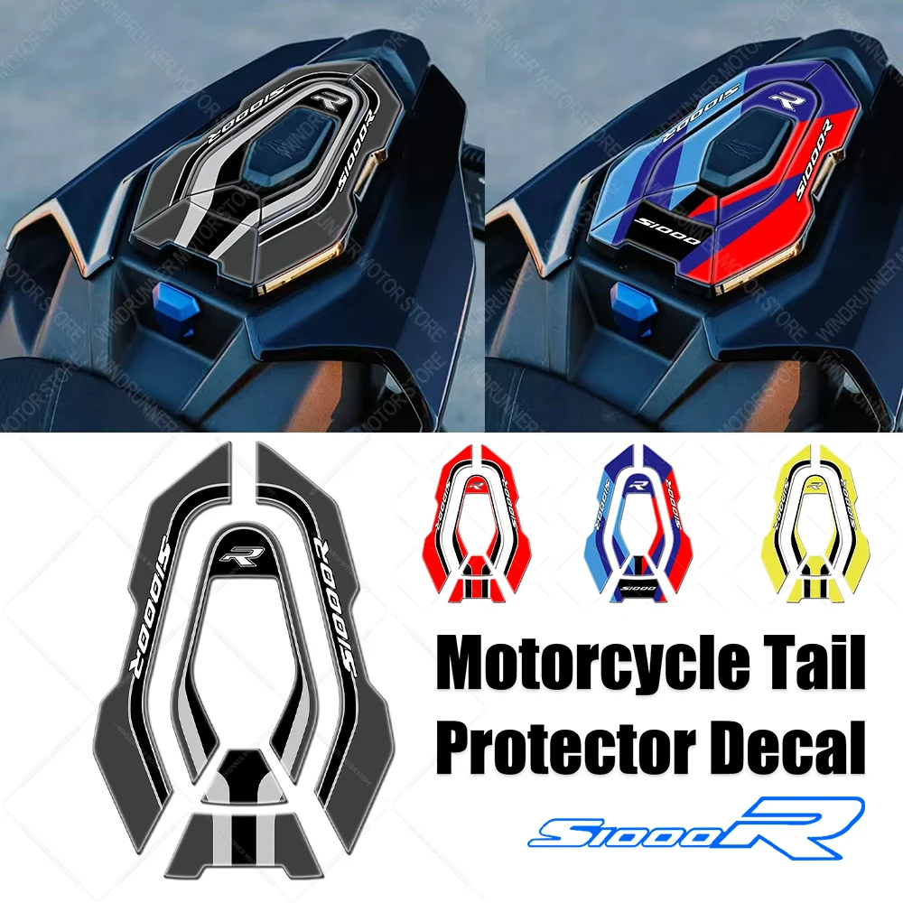 

For BMW S1000R s1000r Motorcycle TailTailTailTail Protection Sticker 3D Epoxy Resin Sticker