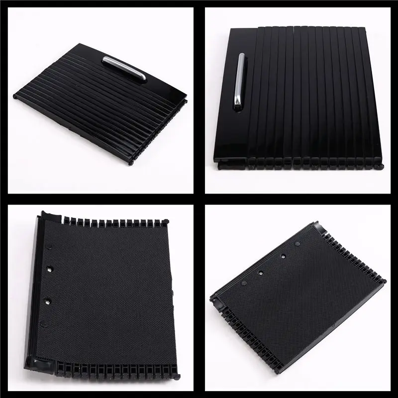 【 Store!!】 Cups Holder Slide Roller Blind For Lincoln MKX 15-18 Armrest Box Roller Blind Water Cup Holder Roller Curtain Cup