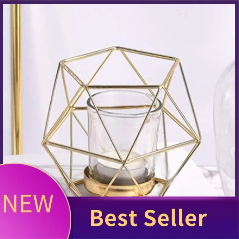 

HFES 12Pack Candle Holders,Home Decoration Candlestick Holders Wedding Mood Light Holder Case Home Decoration