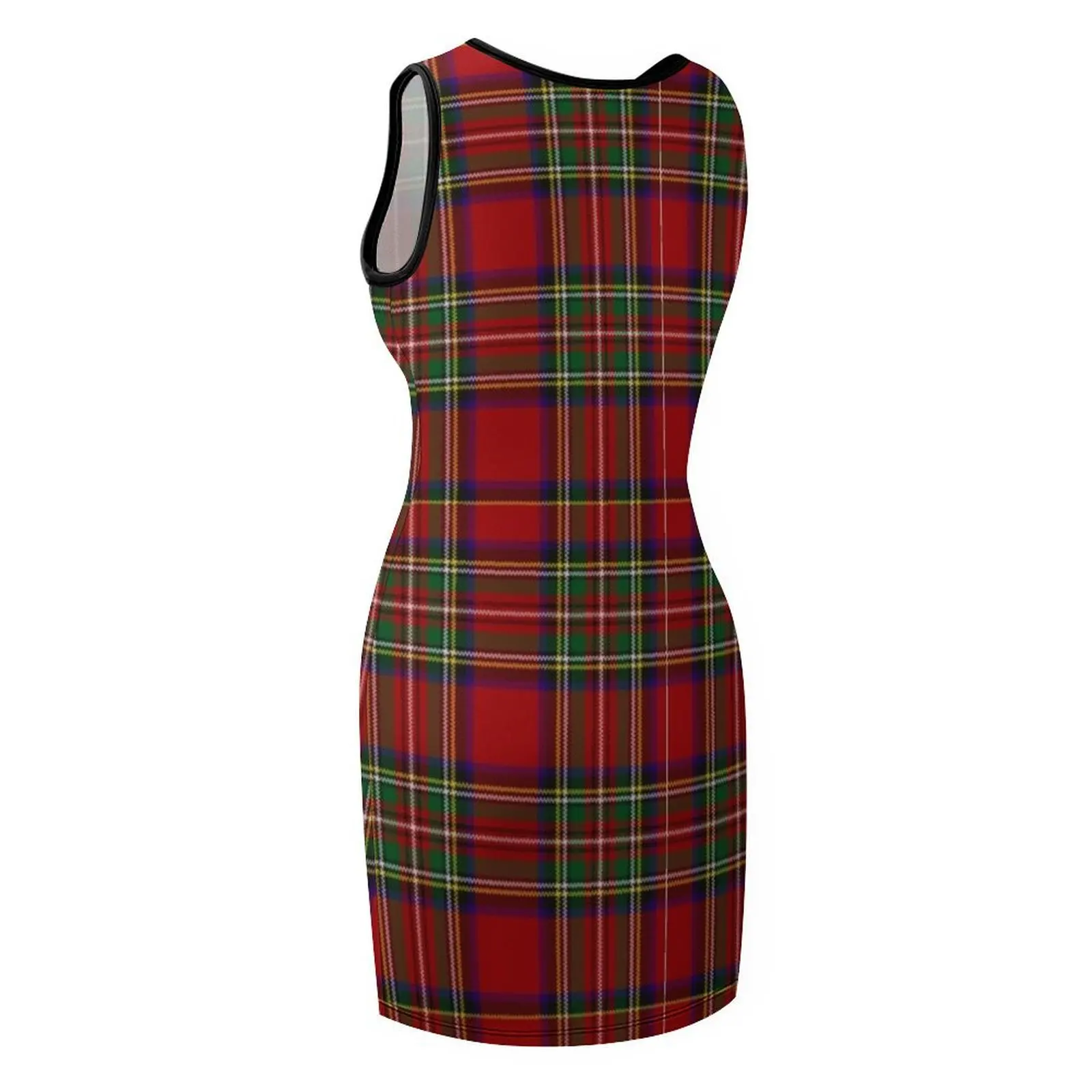Tartan Sleeveless Sundress Women's summer dresses evening dress woman luxury women's party dress evening prom