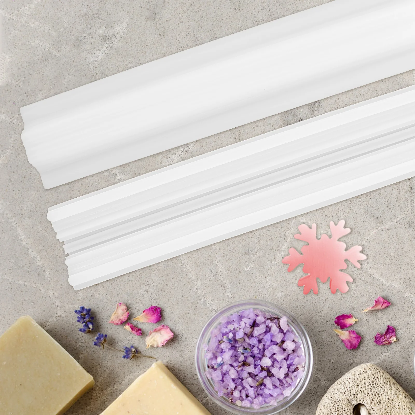 

Soap Mold Snowflake Diy Craft For Wax Molds For Making Candles Wax Molds Making Tools Decorations