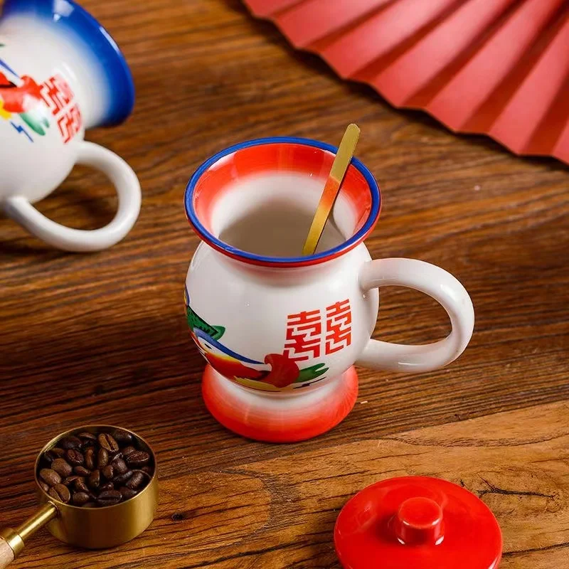 

Household 360ml Water Cup Spoof Birthday Gift for Boys Mug Funny Weird Night Pot Spittoon Ceramic Milk Tea Cup Girls Coffee Mugs