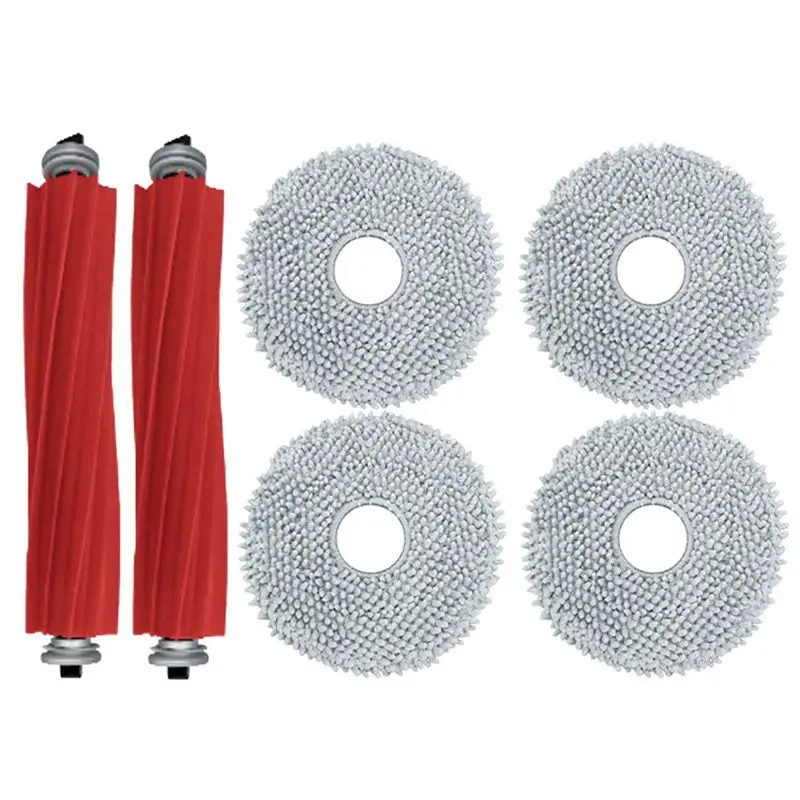 Limited Edition Replacement Rubber Brush Mop Cloth Kit Sweeping Machine Replacement Accessories Plastic For Roborock P10 Sweepin
