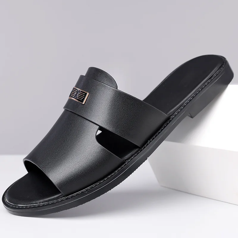 Sandalias de Hombre con Plantilla Cómoda y Suela Resistente para Uso Casual, Ideales para la Playa, el Borde de la Piscina o las Tareas Diarias