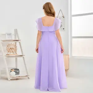 Lady -Kleid von Lilac Children's Lilac, erste Kommunion, Geburtstagsfeier, Hochzeit, Ballball, Ball, Bankett 8 Hauptverkaufskleid Lilas Madrinha - №5