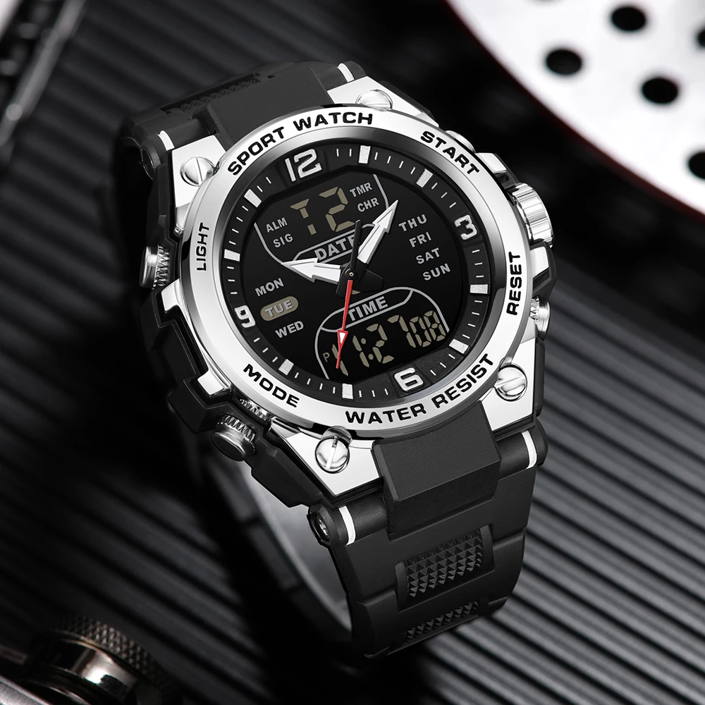 Men Tactical Military Watches G-Style Clock For Man Sport Watch Mens Brand Luxury Analog Shock Quartz Wristwatch Waterproof 50m