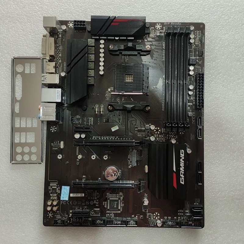 

used for Gigabyte B450 GAMING X AM4 AMD B450 ATX Motherboard DDR4 M.2 HDMI RGB Gaming LAN