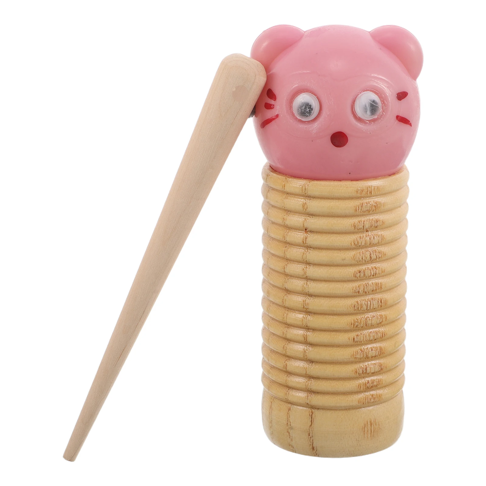 

1 set Wooden Guiro Percussion Instrument Teaching Aids Kids Musical Toys Baby Instruments Toddler Toys Safe Material Easy Design