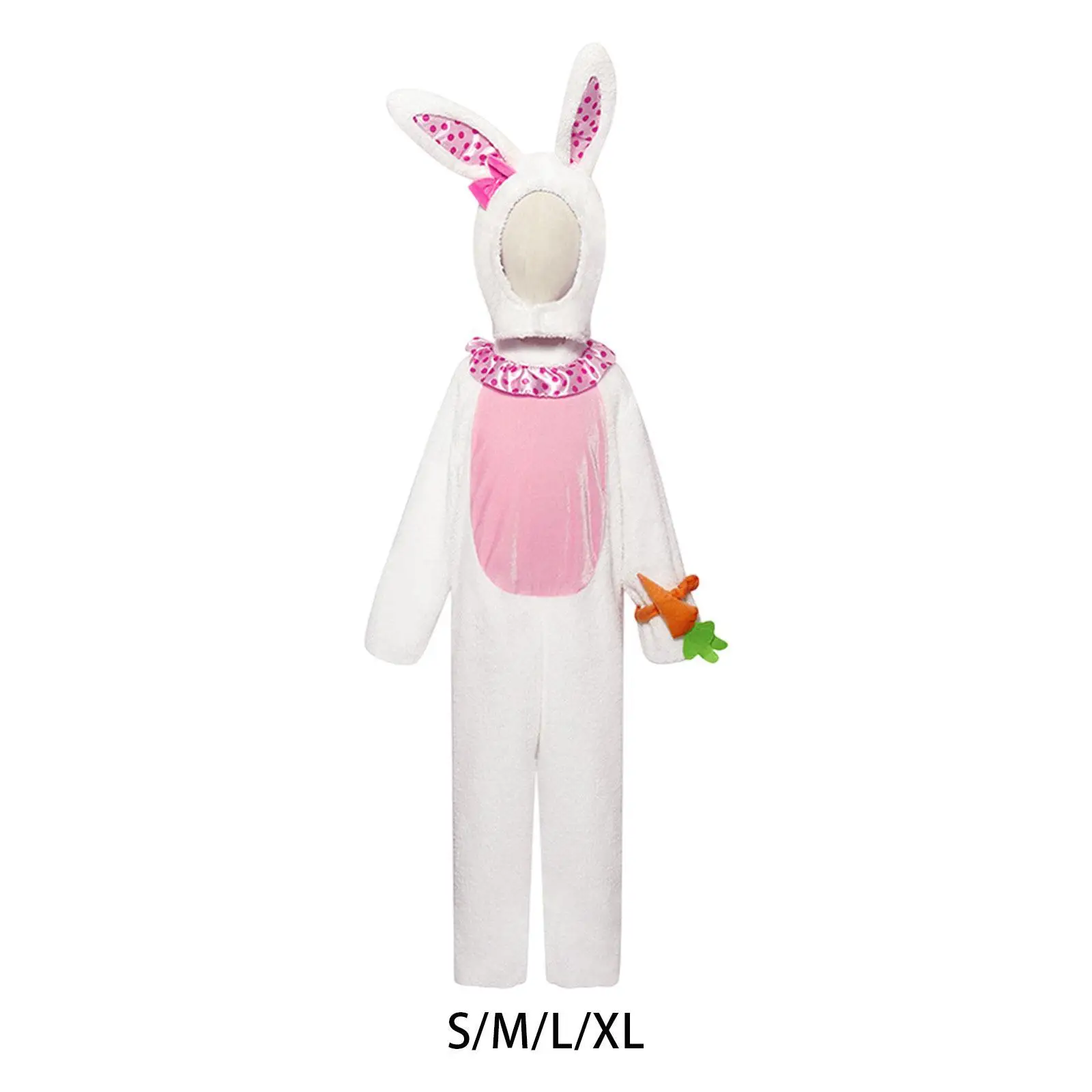 Bunny-kostuum voor kinderen Lichtgewicht aankleden Nieuwigheidscadeaus met hoeden Outfit voor carnaval Vakantie Verjaardag Festival Stage Performance