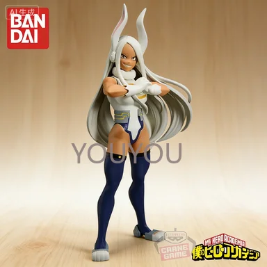 

In Stock 100% Original Bandai Banpresto My Hero Academia Age of Heroes Mirko Anime Merchandise Action Figure Figurine Ornaments