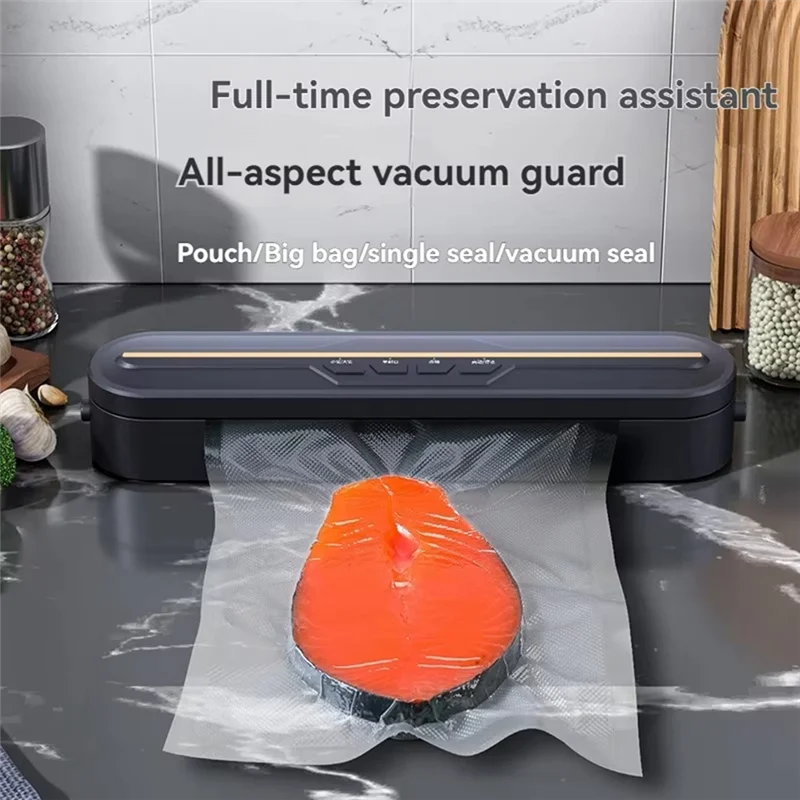 A74G-US Plug 220V Бытовая вакуумная упаковочная машина Автоматический вакуумный упаковщик пищевых продуктов с функцией автоматической упаковки Foodmachi