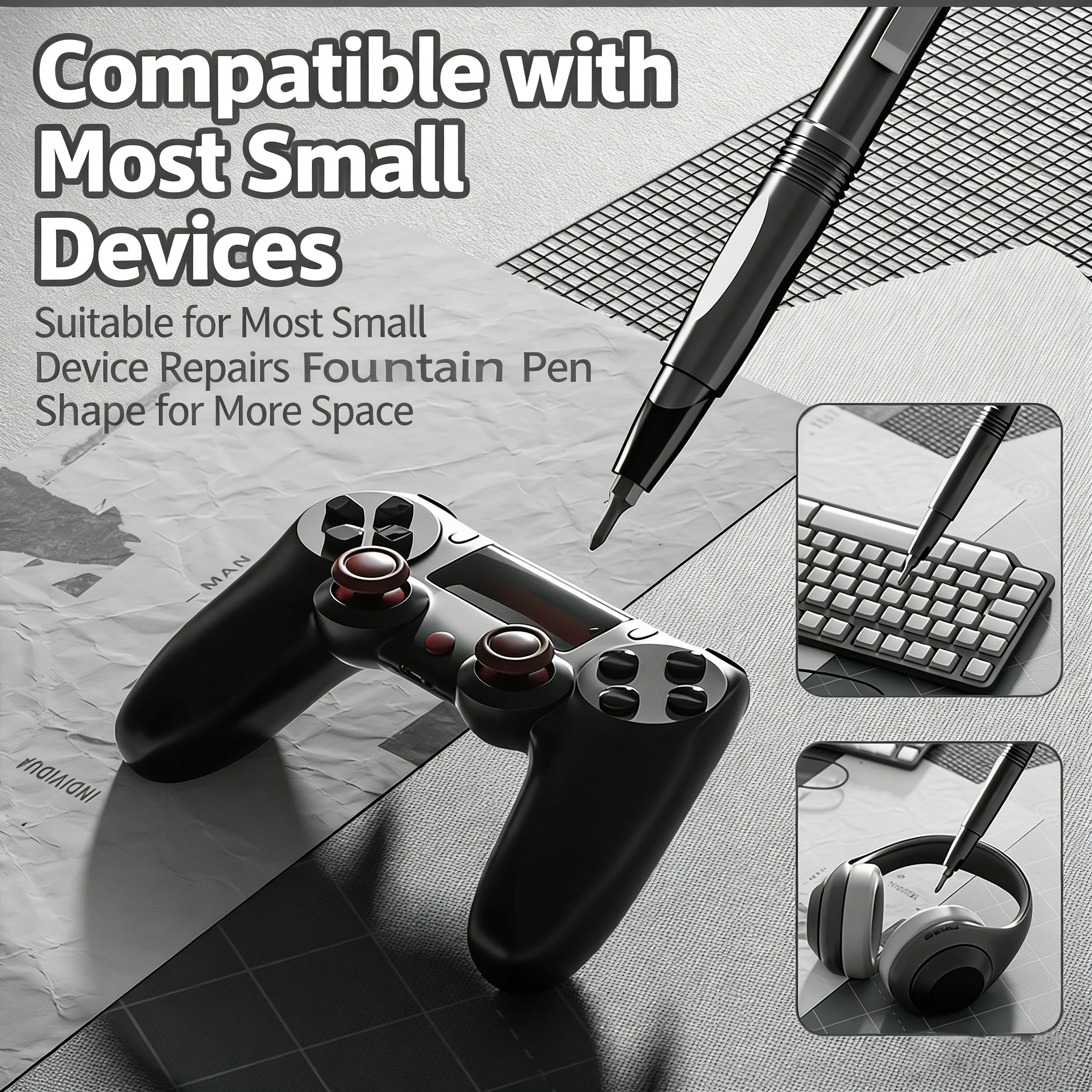 Mini Precision Screwdriver Pen 13 in 1, Magnetic Pocket Screwdriver Set, Small Repair Tool for Phone Laptop Computer Eyeglasses