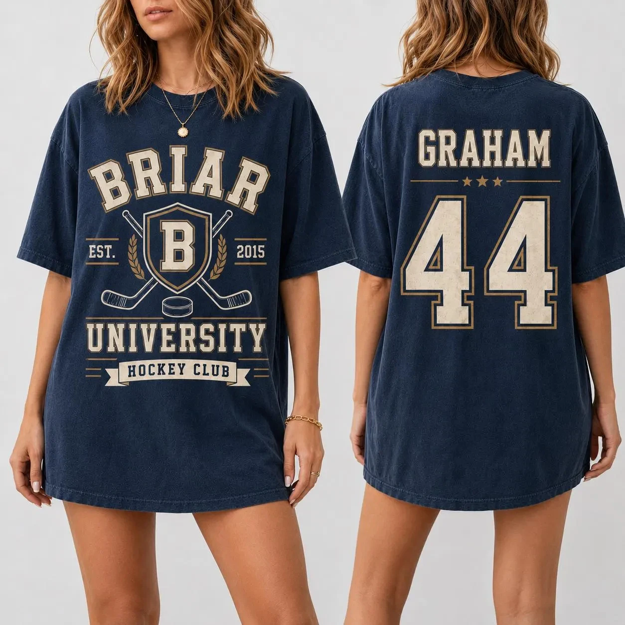 2026 Off Campus Graham 44 T-shirt Men Women Summer Cotton Y2K Clothing Fashion High Quality Short Sleeved Top Streetwear