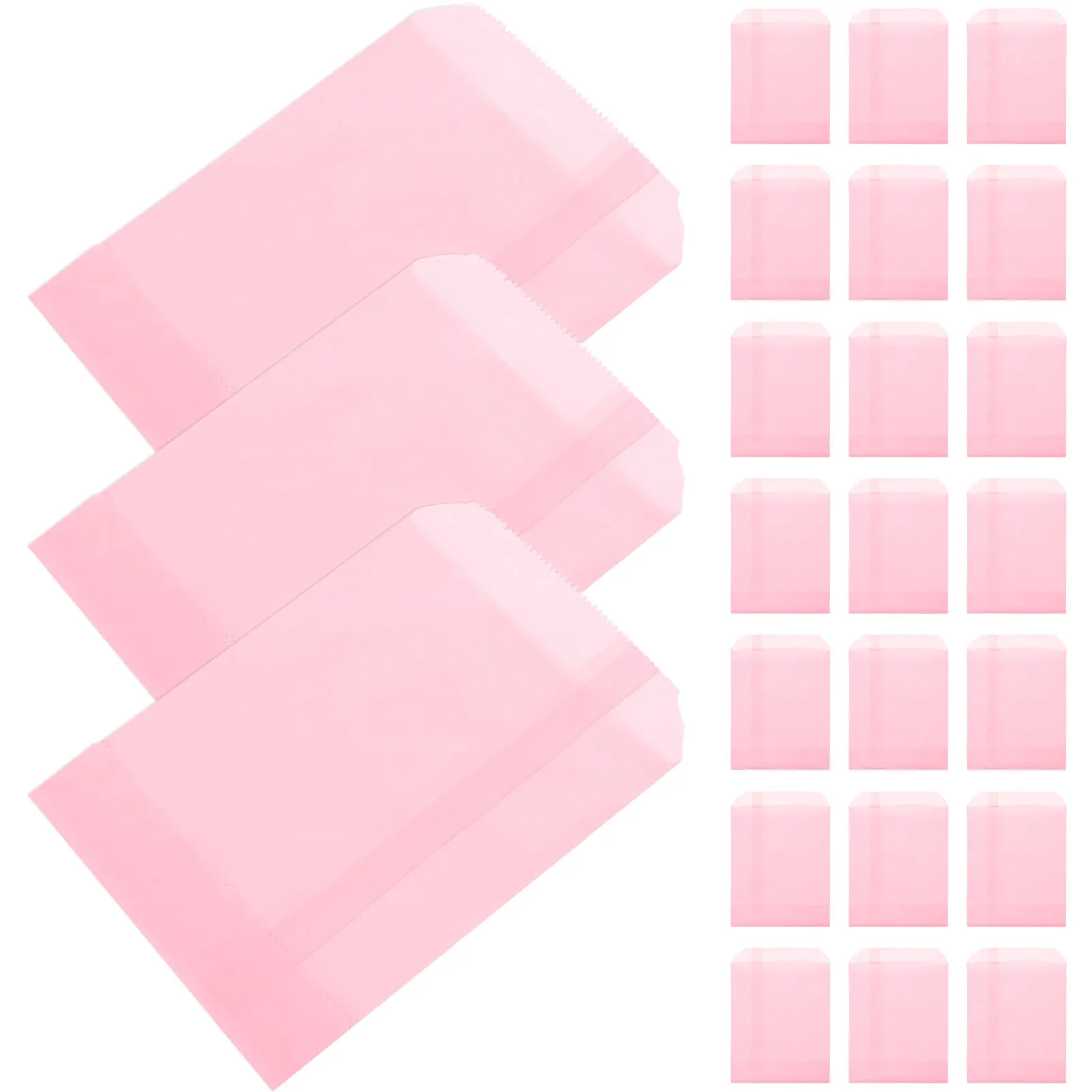 100 Uds y papel de repostería, soporte para galletas, compras, bolsas duraderas para panadería, bolsas, regalos para fiesta de Navidad