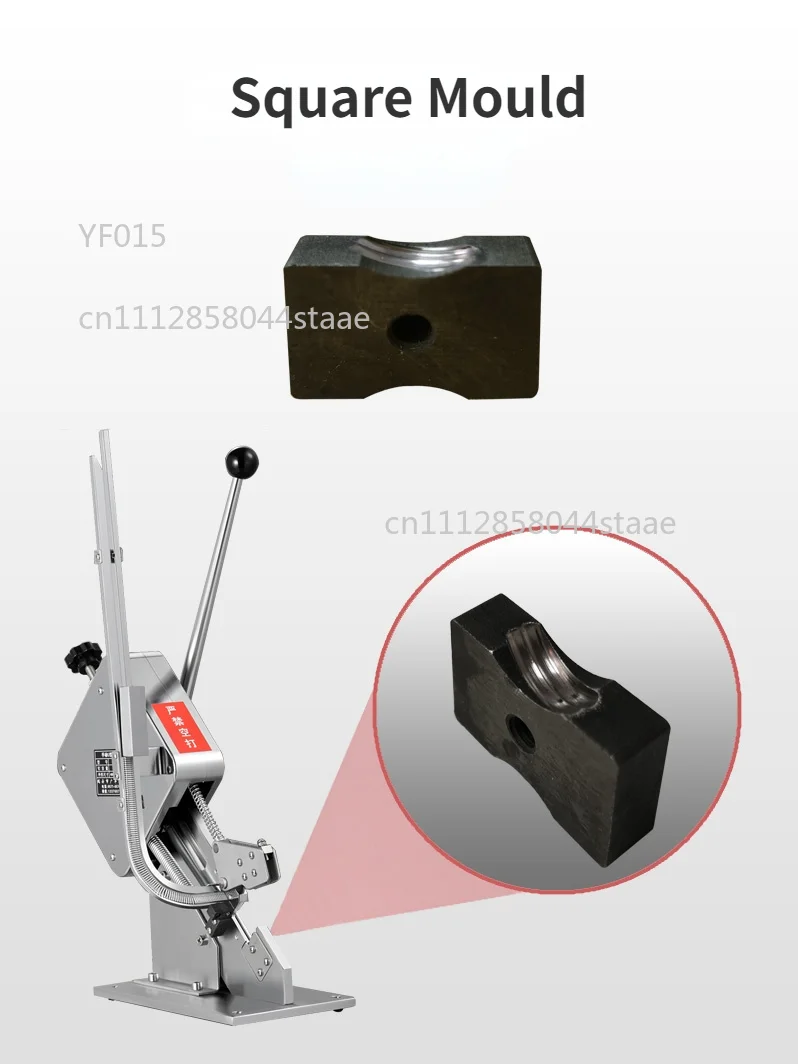 U50 Manual Sausage Clipper Lower Mold & Spring Full Set Replacement Parts For Ham Sausage U-shape Clipping Machine