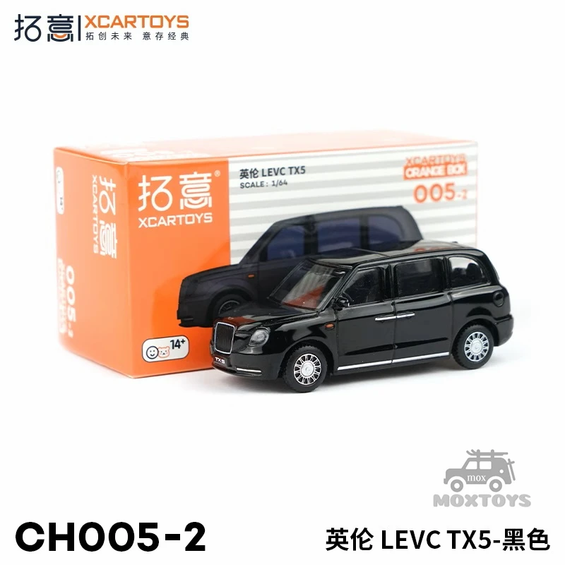 XCarToys 1:64 GEELY Black Diecast Model Car