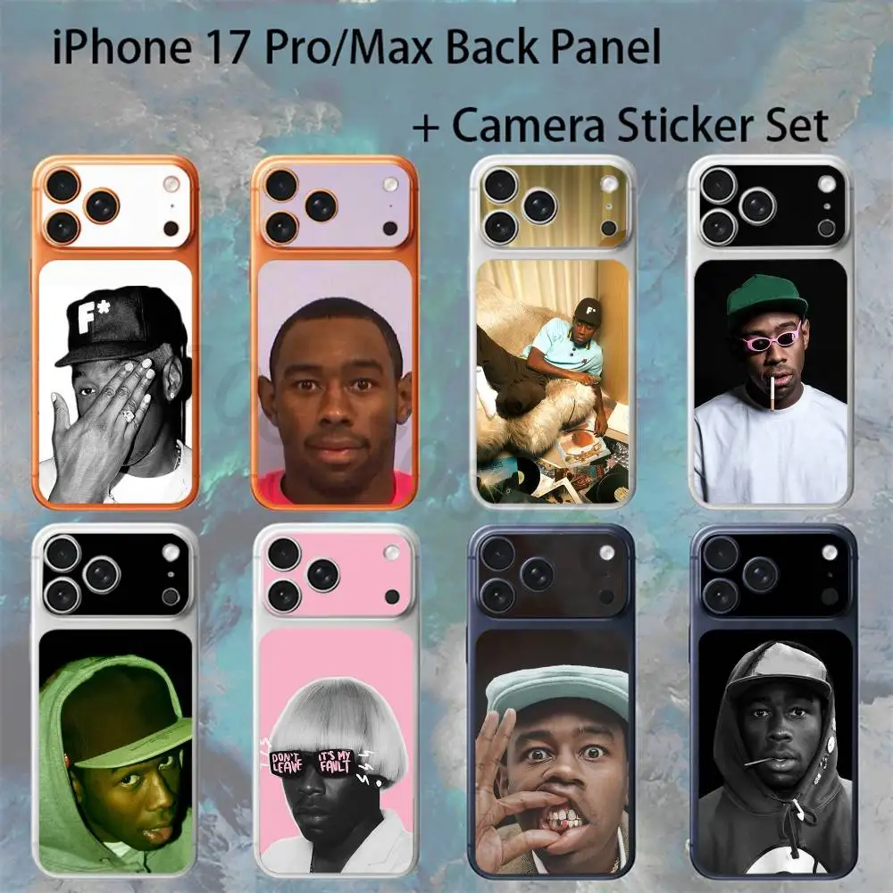 

Rapper T-Tylers The Creatorv For iPhone 17 pro Max/ pro Full Cover Decal Skin Wrap Colorful Rear Protective Sticker Film
