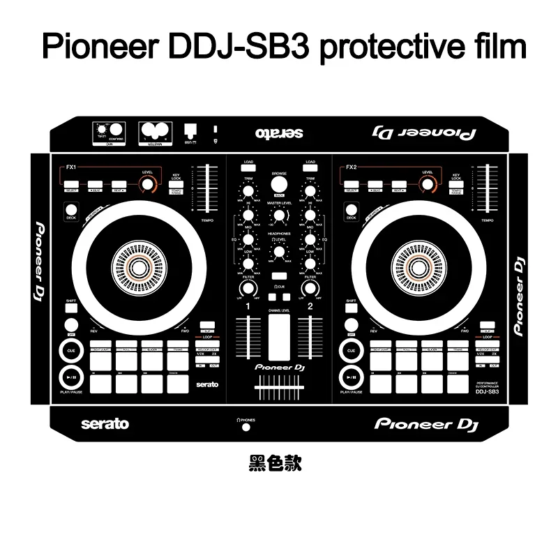 

Pioneer DDJ-SB3 Controller Panel Film Pioneer Personality Colorful Stickers Personalized Customization panel protective film