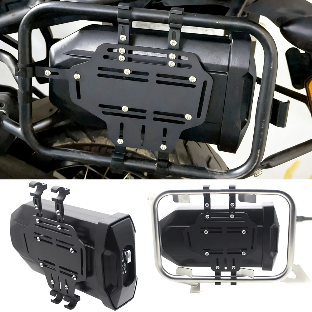 

For Harley Pan America 1250 Special PAN1250 Motorcycle Side Tool Box Waterproof Decorative Side Toolbox First-aid/ Breakdown kit