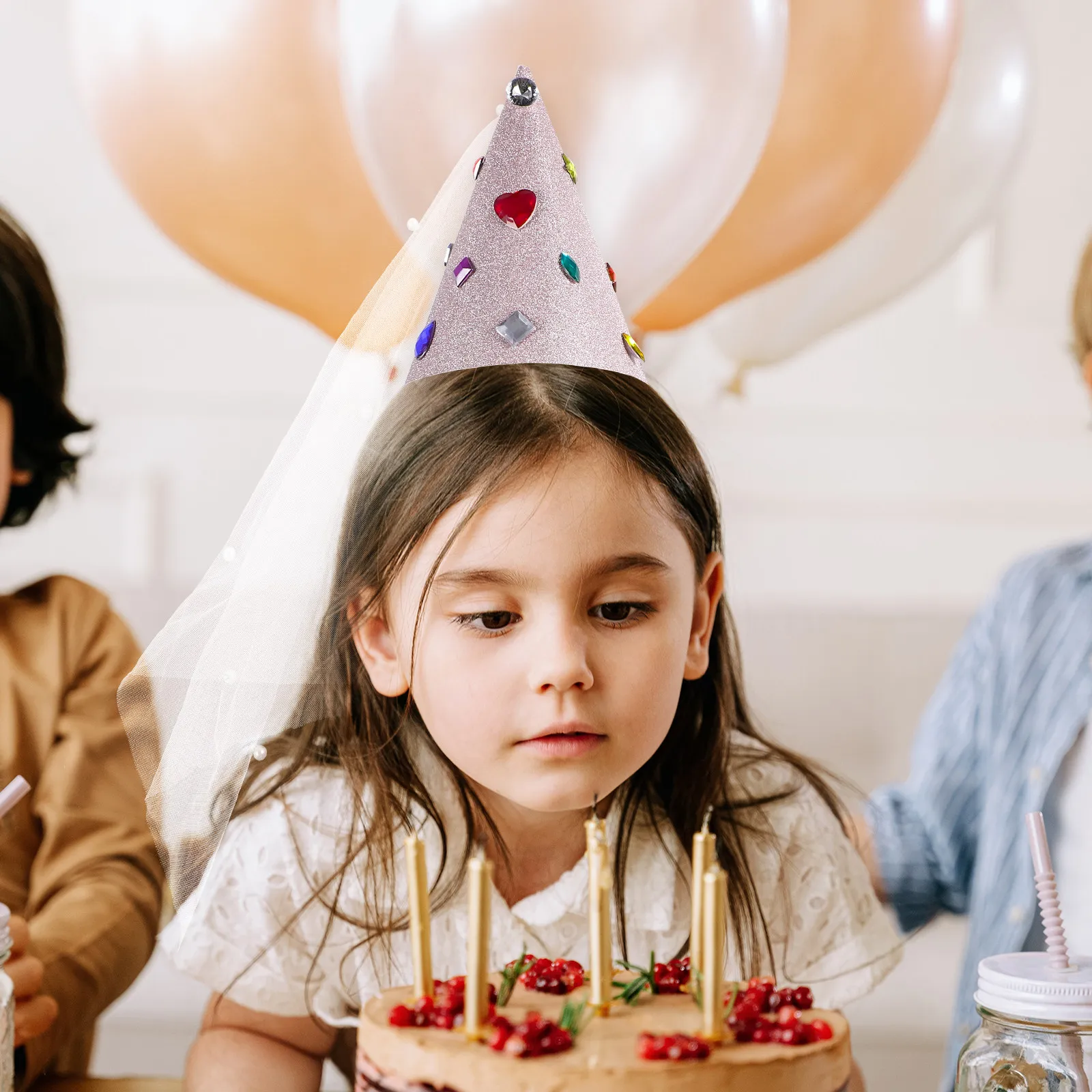 หมวกกรวยกระดาษตาข่ายสำหรับเด็ก - Party Hat Cone บทวิจารณ์และราคา