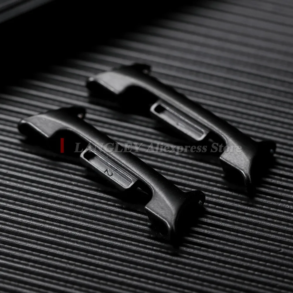 Adaptador de relógio para samsung galaxy watch 8 pulseira clássica conector de aço inoxidável para galaxy watch8 20mm 22mm acessório 1 par