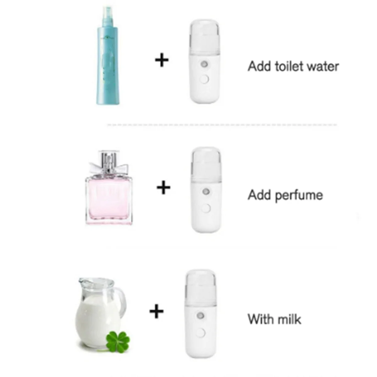 Hydrating Instrument Household Face Coldspray Portable Rechargeable Humidifier Hydrating image 5