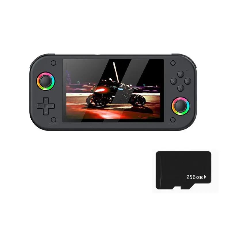

M26 5.1 Inch Screen Retro Handheld Game Console 256GB Open Source Linux Pocket Video Player Supports 30+ Simulators A