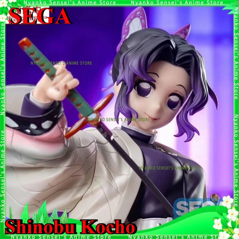 

В наличии Demon Slayer Luminasta комаховая колонна Shinobu Kocho приз пейзажная фигурка аниме модели игрушка кукла Коллекционная