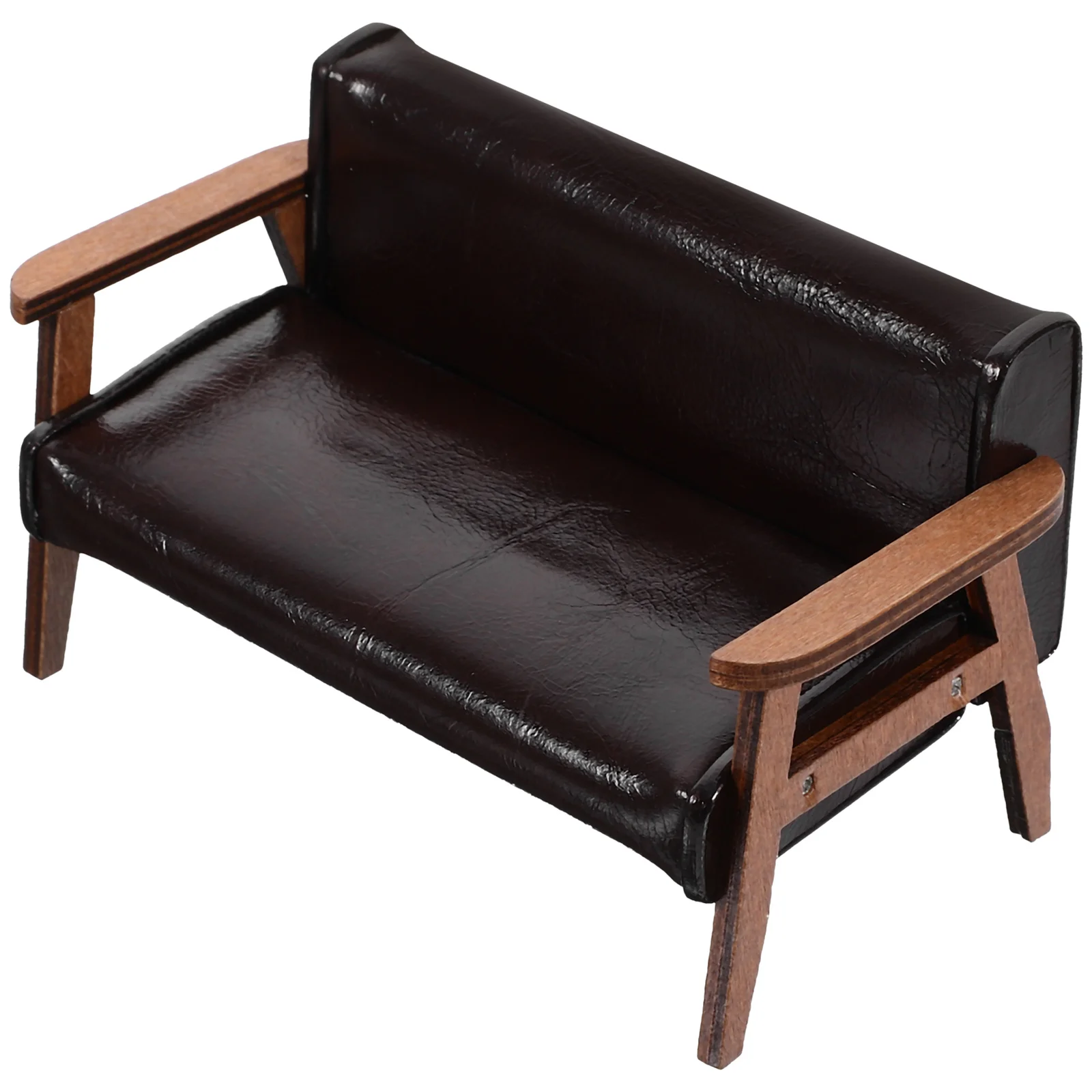 

Mini Sofa Chair Miniature For House Decoration Baby Furniture Wooden DIY