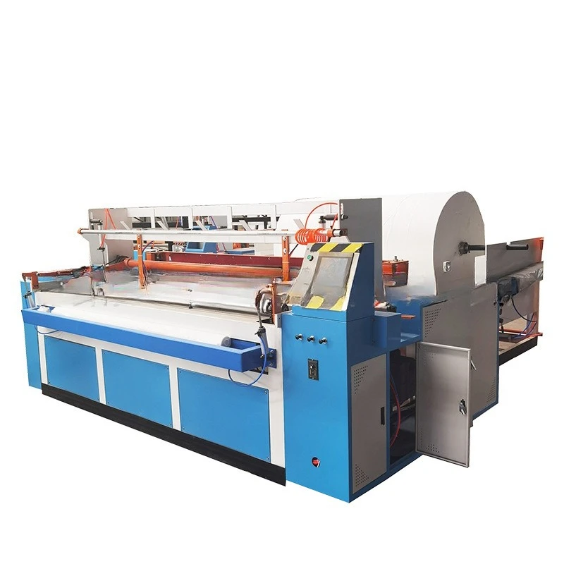 Large-scale automatic toilet paper roll production equipment, roll paper production line